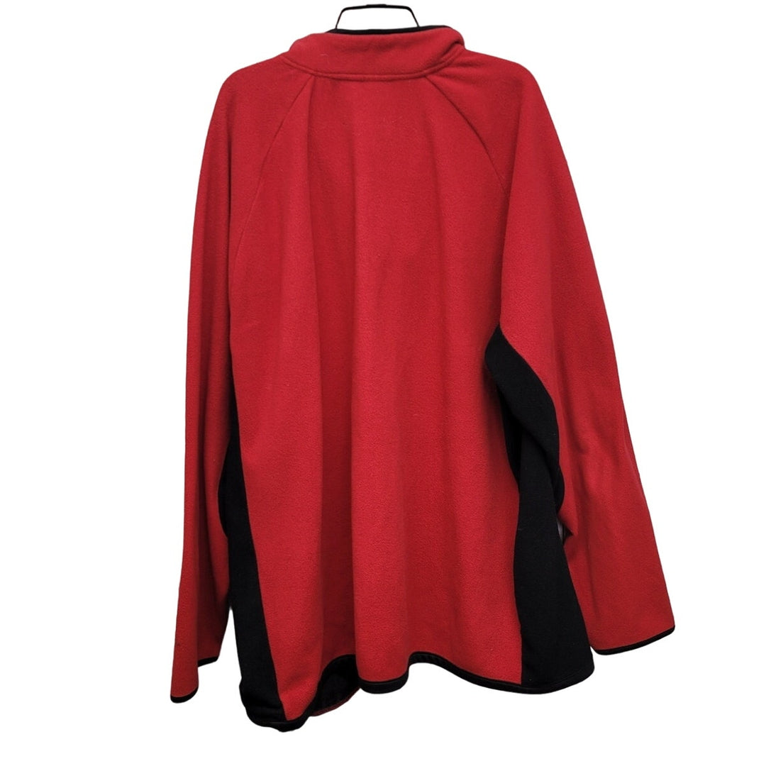 Energy Zone Mens 3XL 100% Polyester Long Sleeve Quarter Zip Fleece Pullover