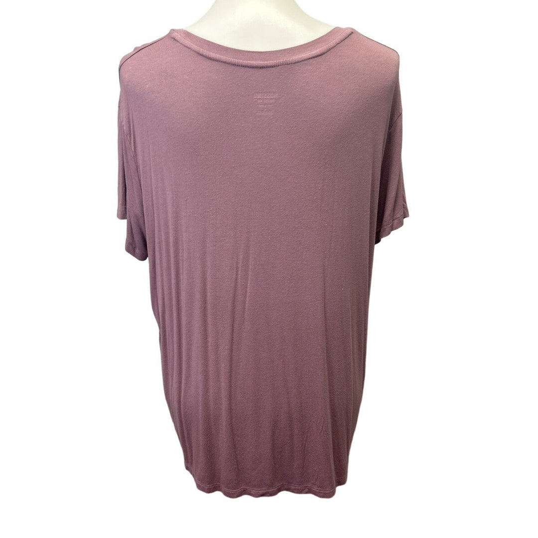 Lot of 4 Eddie Bauer Mossimo Womens Large Short Sleeve Scoop VNeck Tee Shirts