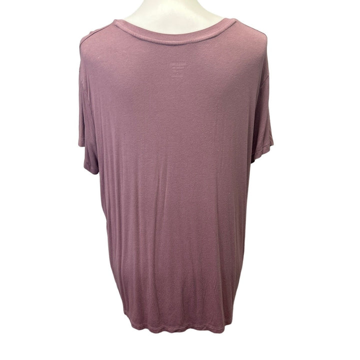 Lot of 4 Eddie Bauer Mossimo Womens Large Short Sleeve Scoop VNeck Tee Shirts