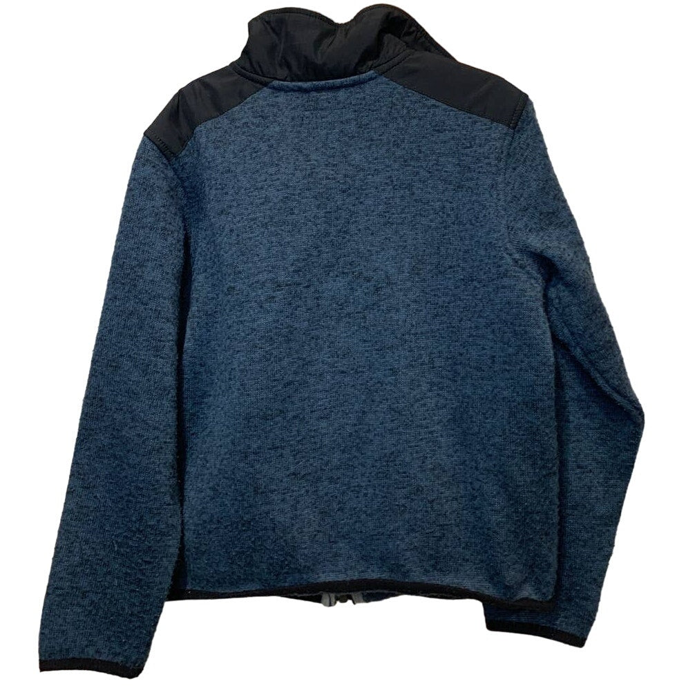 Nautica Boys Small Size 8 Full Zip Polyester Long Sleeve Collared Sweater Jacket