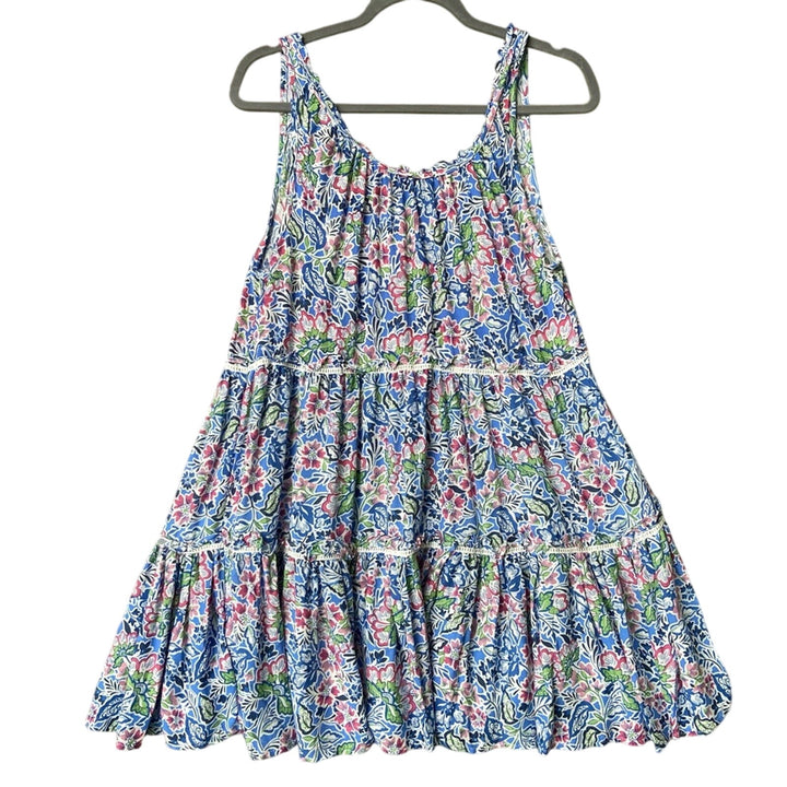 NWT New Rachel Zoe Womens Small Thin Strap Floral Tiered A Line Dress