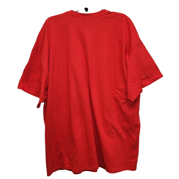 New Hand Printed Upcycled Mens 3XL Santa Claus Basketball Ballin&