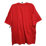 New Hand Printed Upcycled Mens 3XL Santa Claus Basketball Ballin' Christmas Tee
