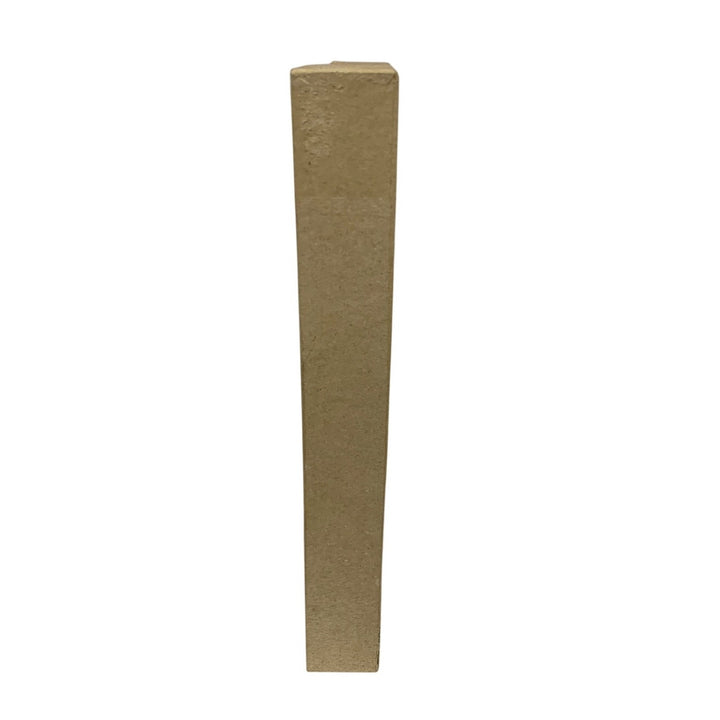 12" Brown Hollow Cardboard Standing Letter K Inital Craft Supply Decoration