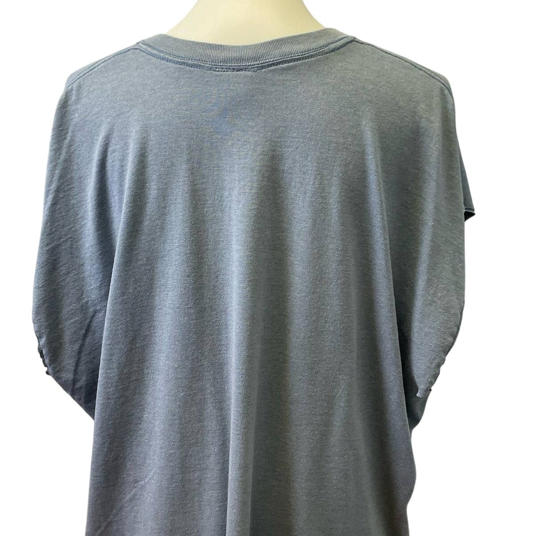 Majestic St Louis Baseball Cardinals Mens 2XL Cotton Blend Cutoff Sleeve Tee
