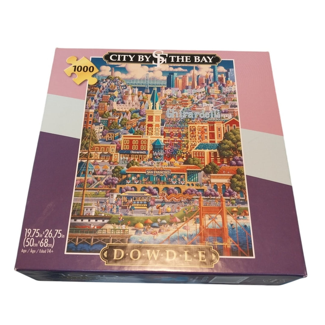 Dowdle City by the Bay San Francisco 1000 Piece Jigsaw Puzzle by Eric Dowdle