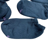 10-Pack Hanes Womens 5-9 US Black No Show Soft Moisture Wicking Socks