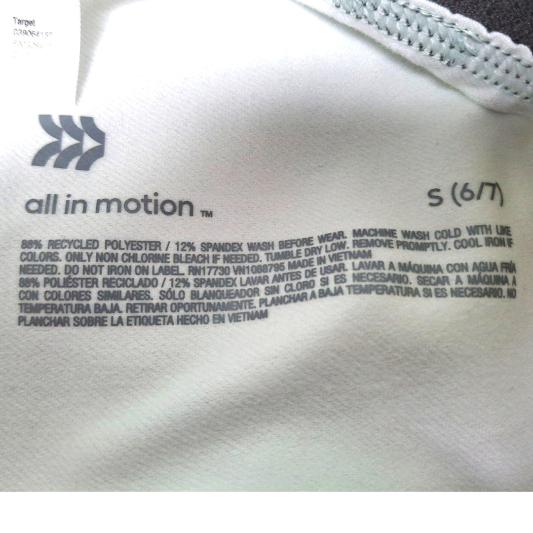 New All in Motion Boys Small 6/7 Long Elastic Waistband Athletic Pants