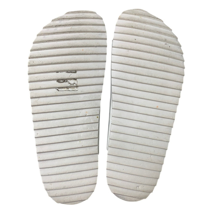 Dream Pairs Womens Size 7.5 White Double Buckle Slide On Open Toe Cork Sandals