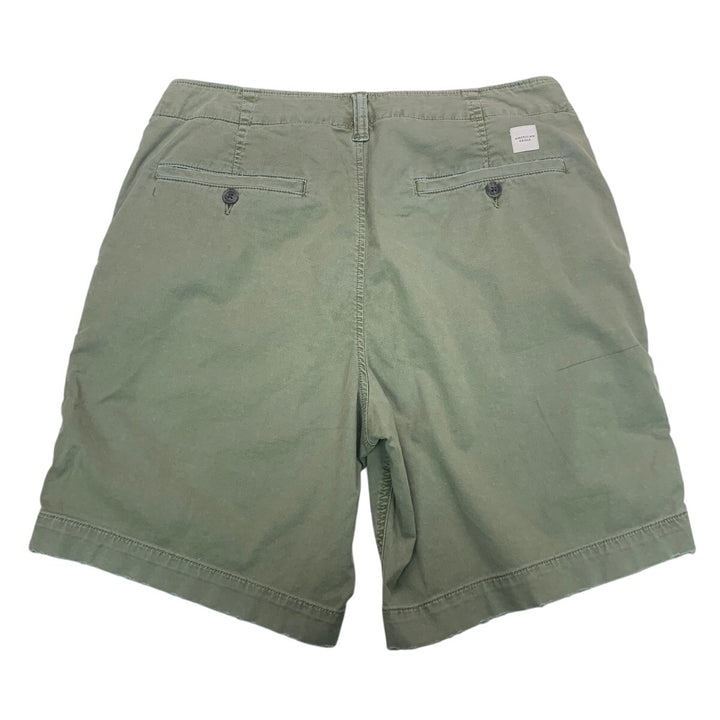 New American Eagle Mens Size 32 Olive Khaki Flex Stretch Cotton Shorts