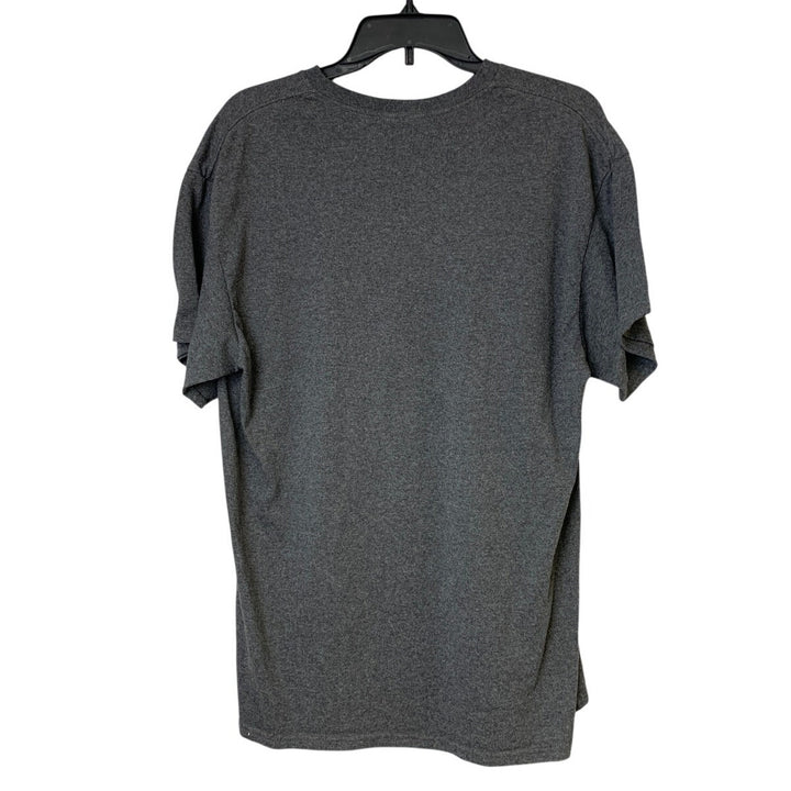 Mens Medium Heathered Gray San Diego California Short Sleeve Crew Neck Tee Shirt
