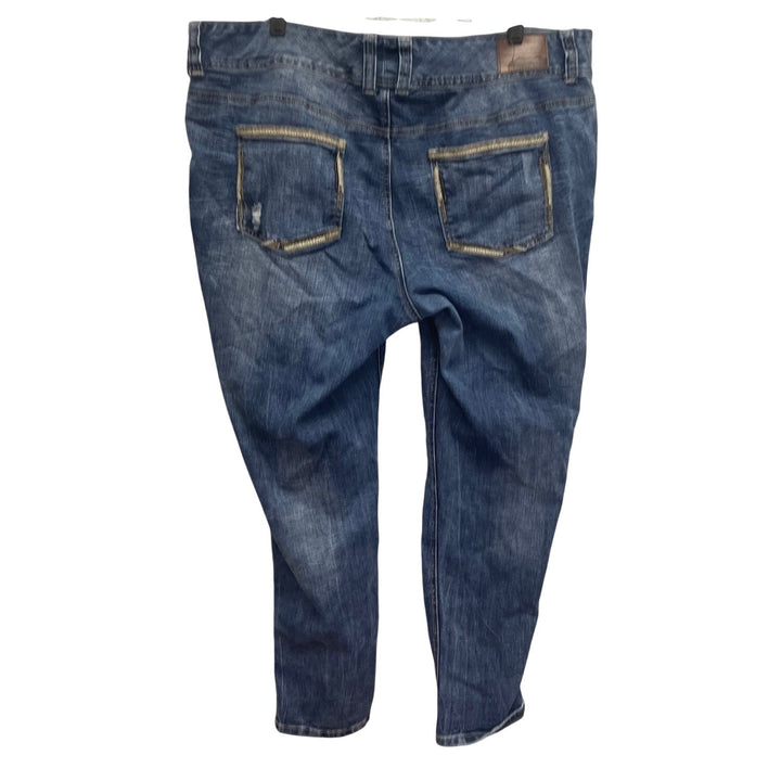 Maurices Joani Womens Size 20 Regular PolyCotton Blend Distressed Denim Jeans