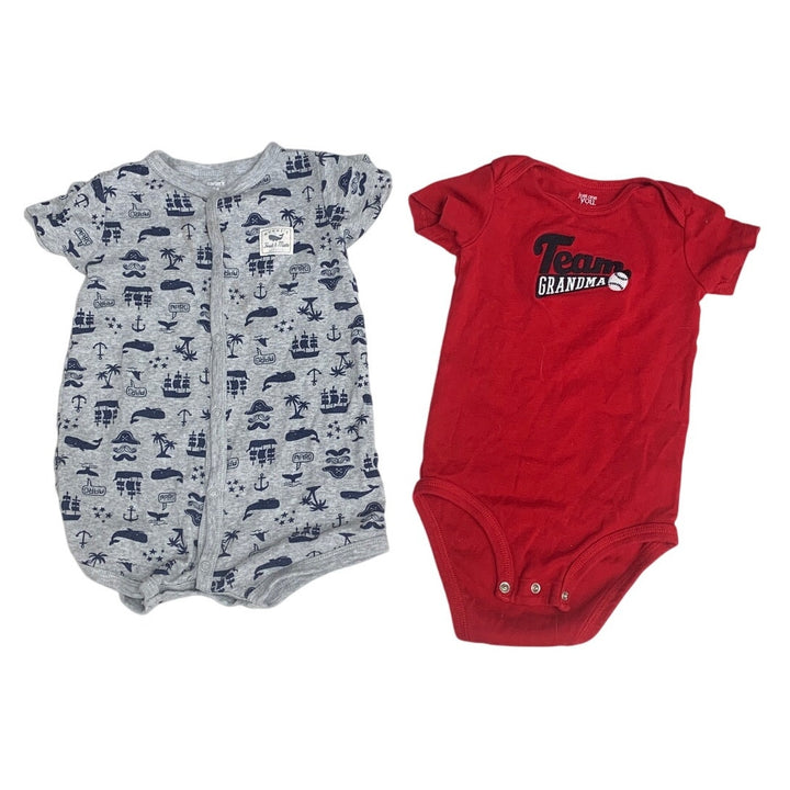 Lot of 4 Baby Boy 24 Months Junior Pilot Tiger First Mate One Pieces Jackets