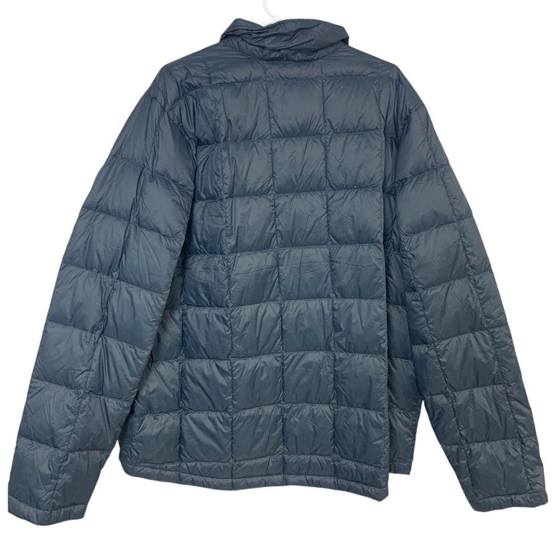 New Eddie Bauer Mens XL Storm Gray 650FP CirrusLite Full Zip Puffer Jacket