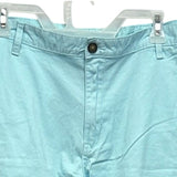 George Mens 38 Stretch Cotton Light Blue Long Board Golf Shorts