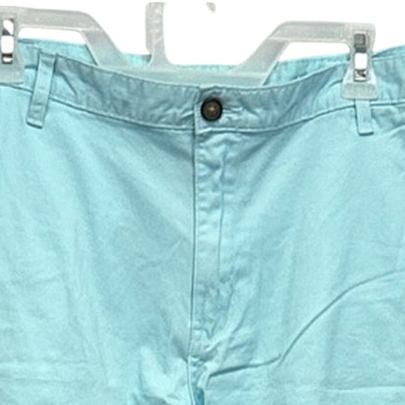 George Mens 38 Stretch Cotton Light Blue Long Board Golf Shorts