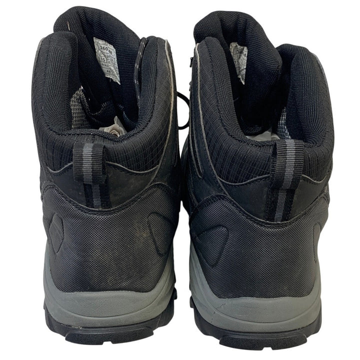 Nortiv8 Mens Size 15 Black Lace Up Ankle High Waterproof Hiking Trekking Boots
