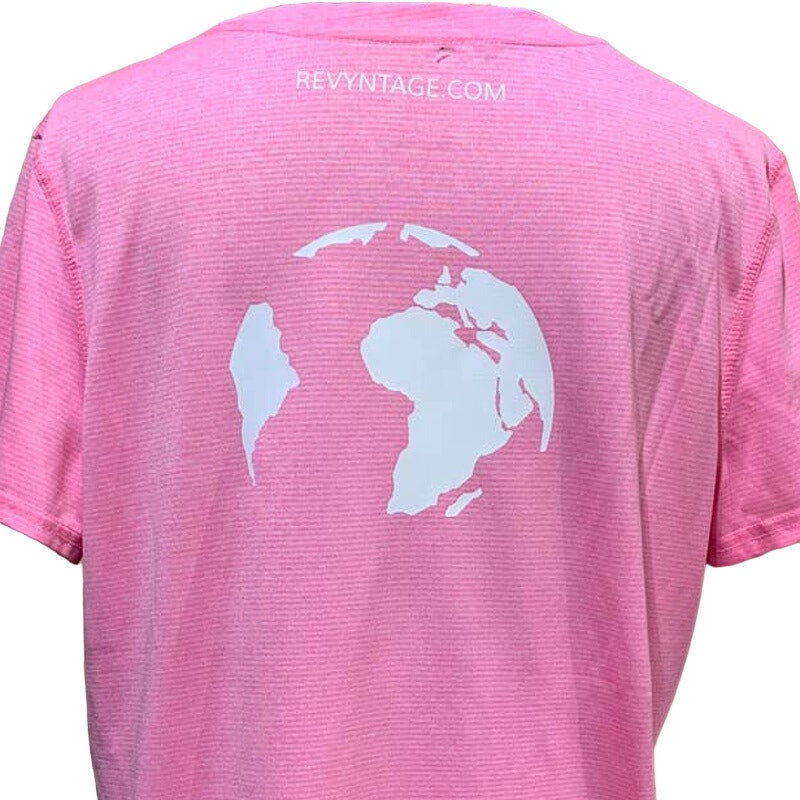 Hand Printed Upcycled 2X Saving the Planet Dragonfly Superpower Short Sleeve Tee