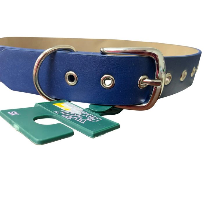 NWT New Wild Fable Womens Blue Faux Leather Silver Buckle Fashion Belt
