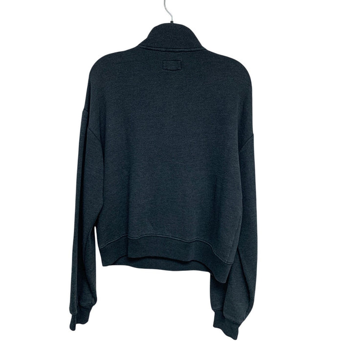 New American Eagle Womens Medium Long Sleeve Quarter Zip Pullover Sweatshirt