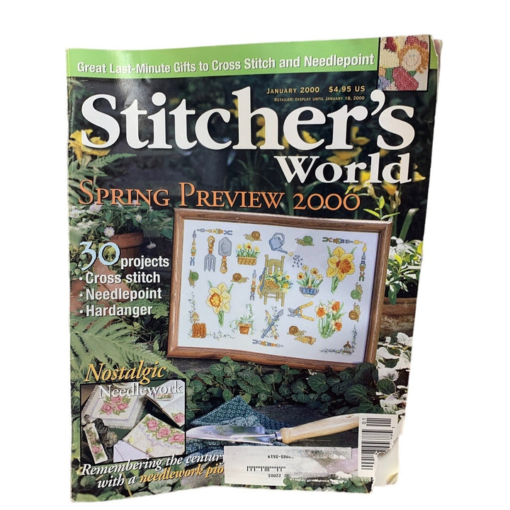 Vintage January 2000 Stitcher&