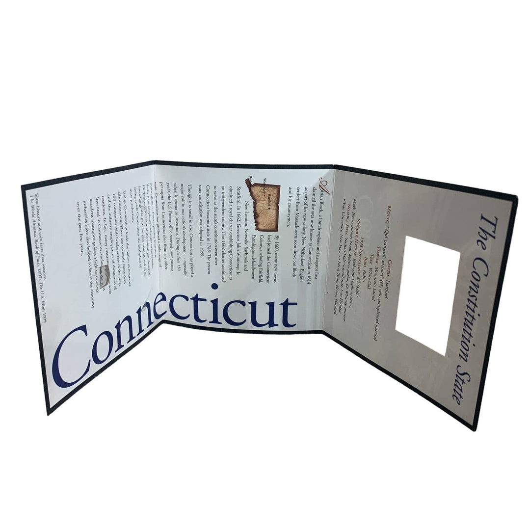 Sealed Connecticut Quarter Dollar Numbered Coin Set 5 of 50