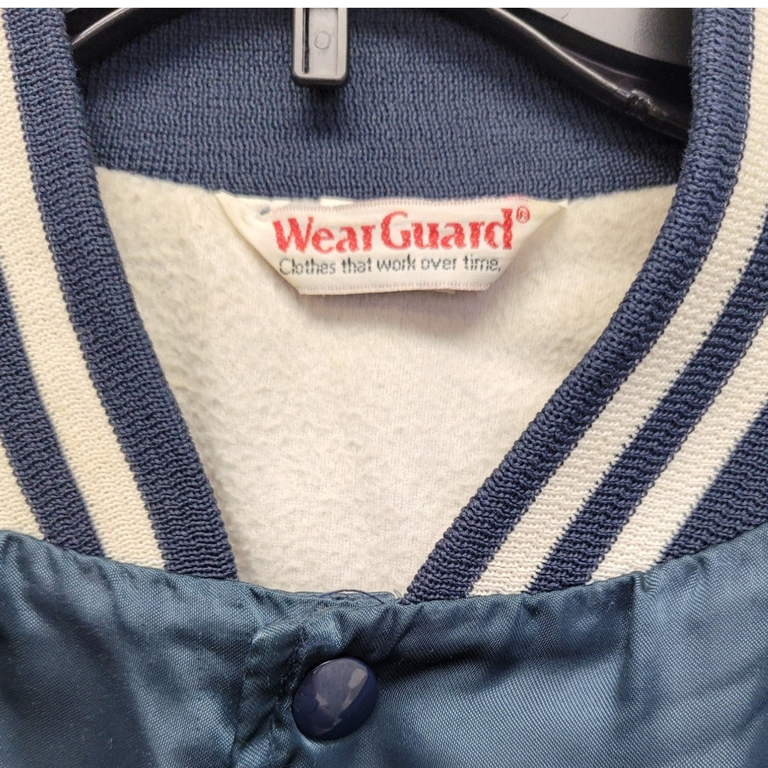 Vintage Wear Guard Mens Medium PolyNylon Long Sleeve Snap Up Lined Jacket