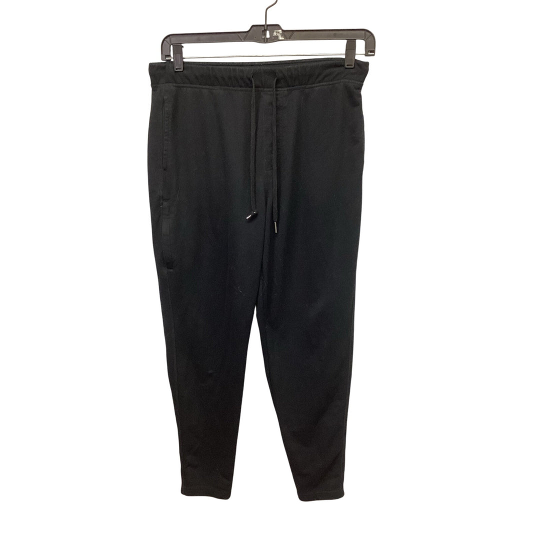 Eddie Bauer Mens Medium Elastic Ankle Drawstring Cotton Blend Pajama Bottoms