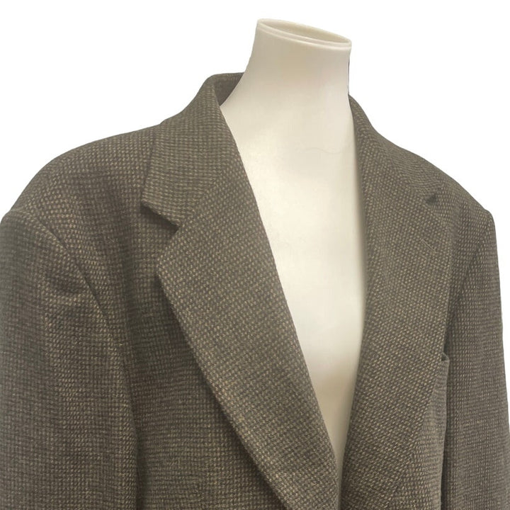 Cambridge Classics Mens 31L 54W 100% Wool Long Sleeve Button Up Suit Jacket Only
