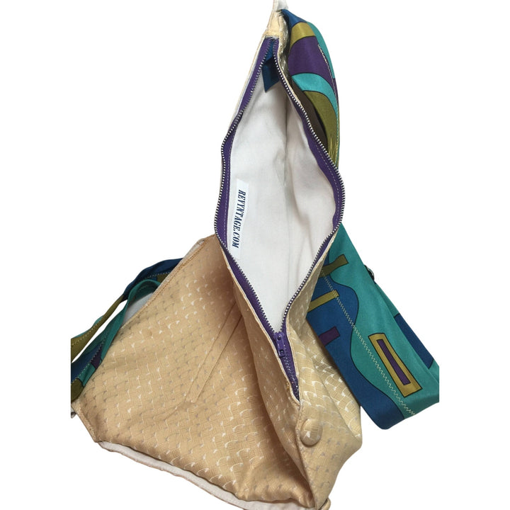 One-of-a-Kind Upcycled Tuxedo Vest &amp; Necktie Sling Backpack