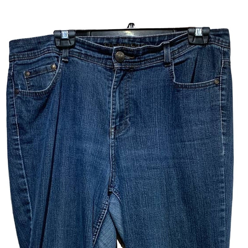 Charter Club Size 12 Classic Fit Medium Wash Stretch Cotton Denim Blue Jeans