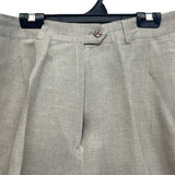 Designs Lane Bryant Womens Plus Size 18 Linen Rayon Blend Career Tan Shorts