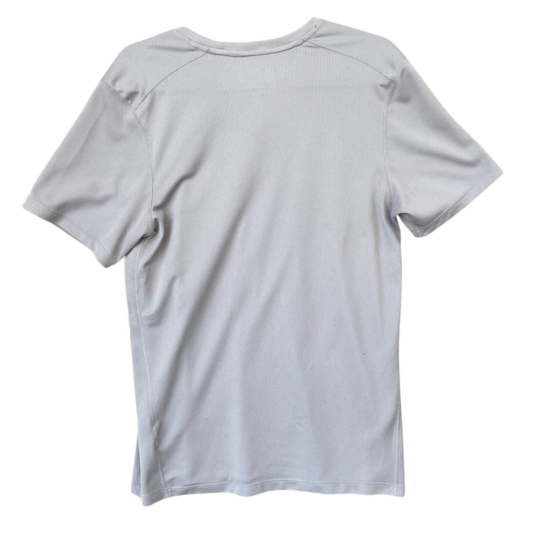 Nike Womens Medium 100% Polyester Dri Fit Just Do It Short Sleeve Athletic Tee