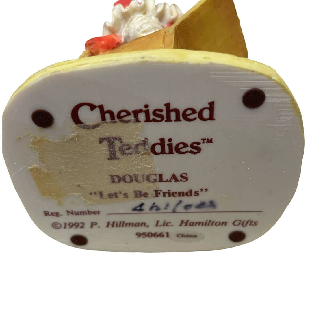 Vintage 1992 Cherished Teddies Douglas 950661 Let&