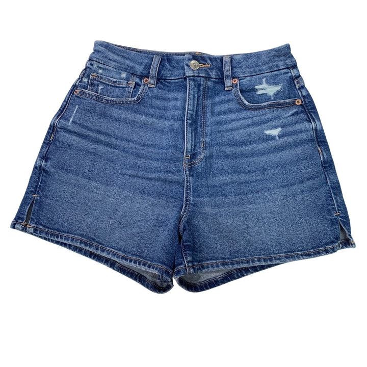 New American Eagle Womens Size 4 Curvy Mom Short Jorts Denim Jean Shorts