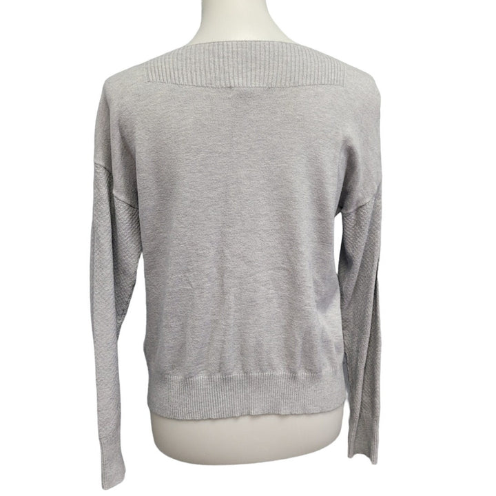 Peyton Primrose Womens Medium PolyNylon Rayon Long Sleeve Boat Neck Sweater