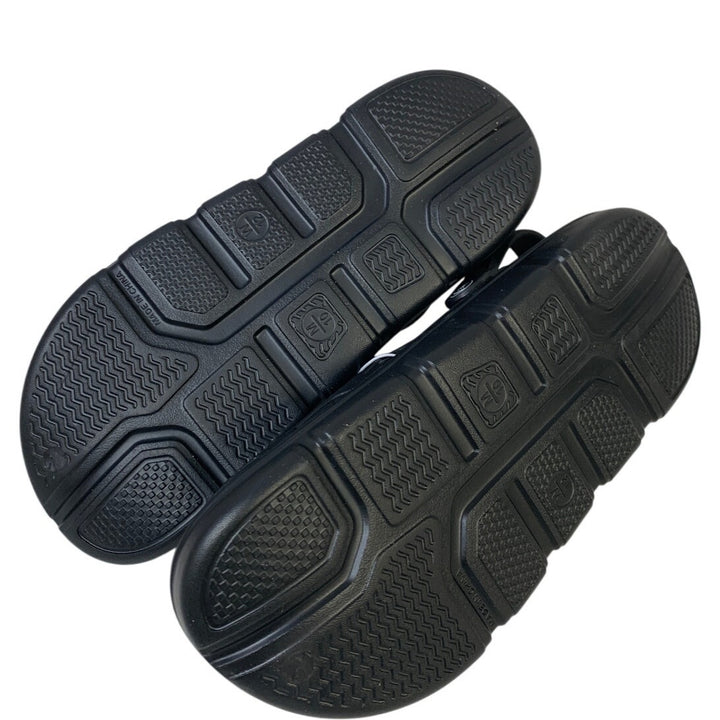 New Mens Size 10 Black Clog Sandal Round Toe Slip On Garden Water Shoes