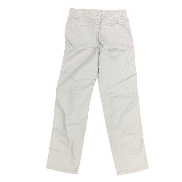 New Cat &amp; Jack Boys Size 10 Khaki Belted Elastic Waist Reinforced Knee Pants