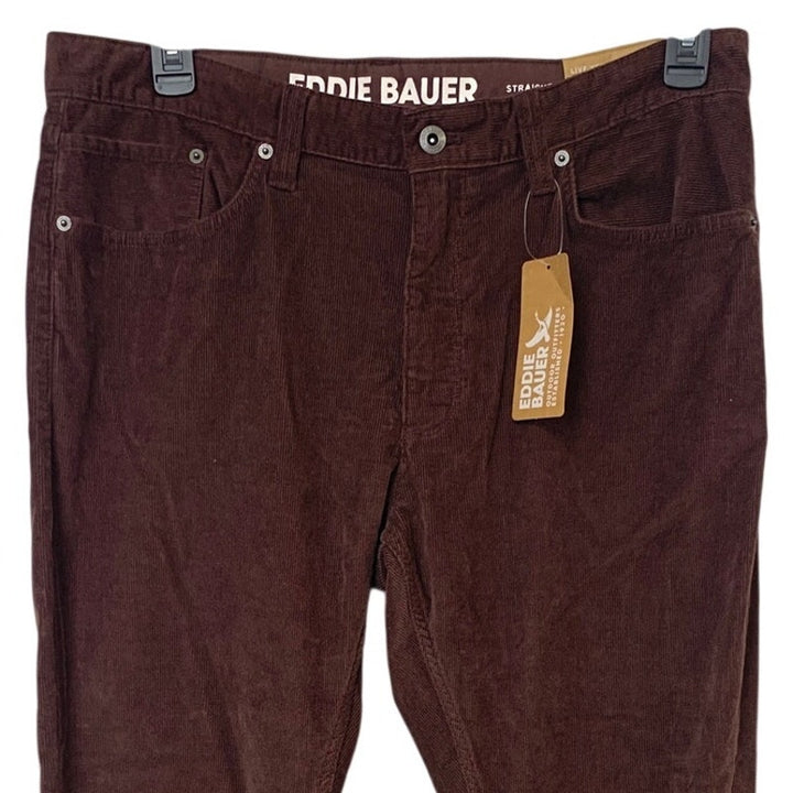New Eddie Bauer Mens Size 34/32 Plum Eddie&
