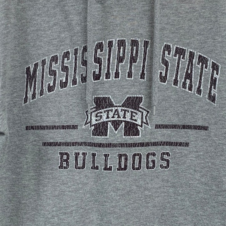 Mens Small Cotton Blend Mississippi State Bulldogs Long Sleeve Hoodie Sweatshirt
