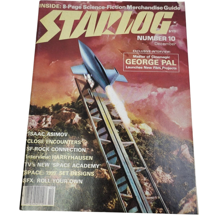 Vintage December 1977 Starlog Magazine of the Future 