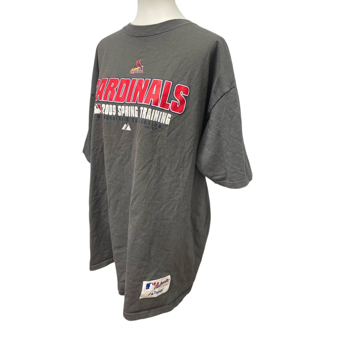 2009 St Louis Cardinals Baseball Mens XL Spring Training 100% Cotton Tee Shirt