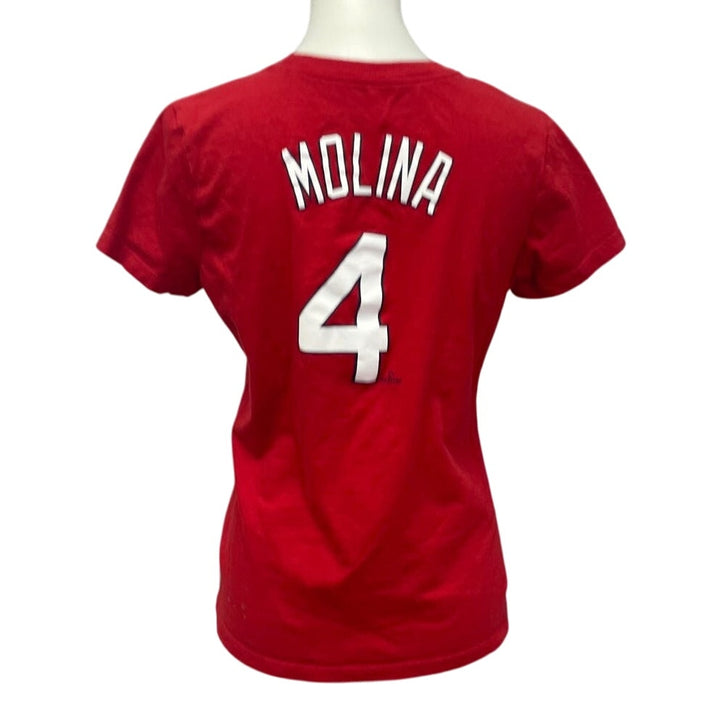 Nike Womens Medium St Louis Baseball Cardinals Yadier Molina 