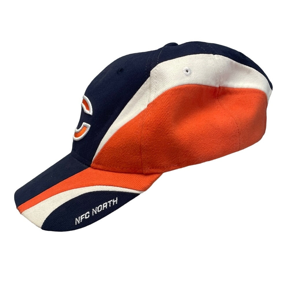 Reebok NFL Chicago Bears NFC North Mens Hook &amp; Loop Adjustable Baseball Cap Hat
