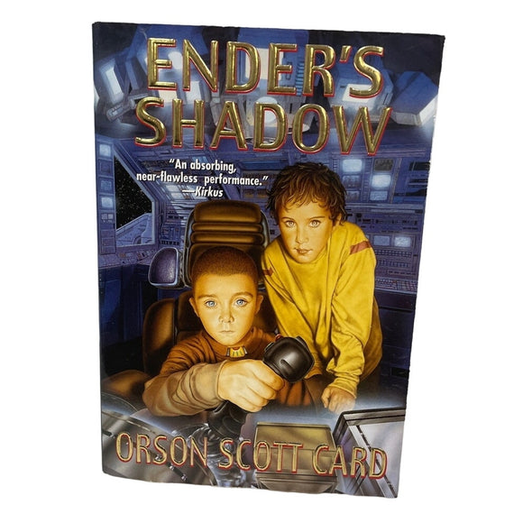 Vintage 2002 Ender's Shadow Fiction Young Adult Paperback Book Orson Scott Card
