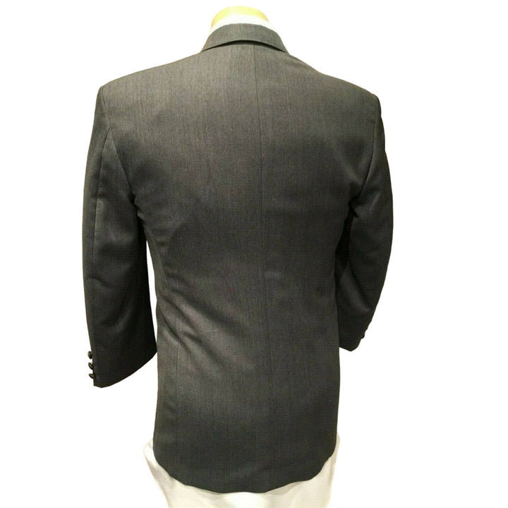 Chaps Ralph Lauren 41R GRAY Pointy Lapel Mens Tuxedo Jacket Wedding Prom Costume