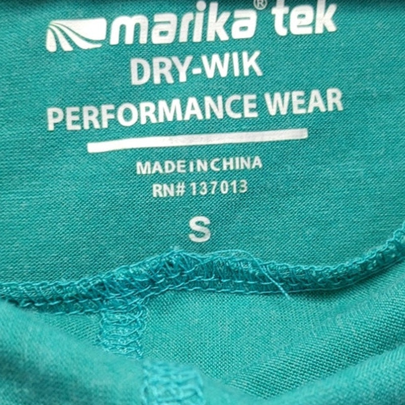 Marika Tek Womens Small Dry-Wik Off Shoulder Performance Top w Thumbholes