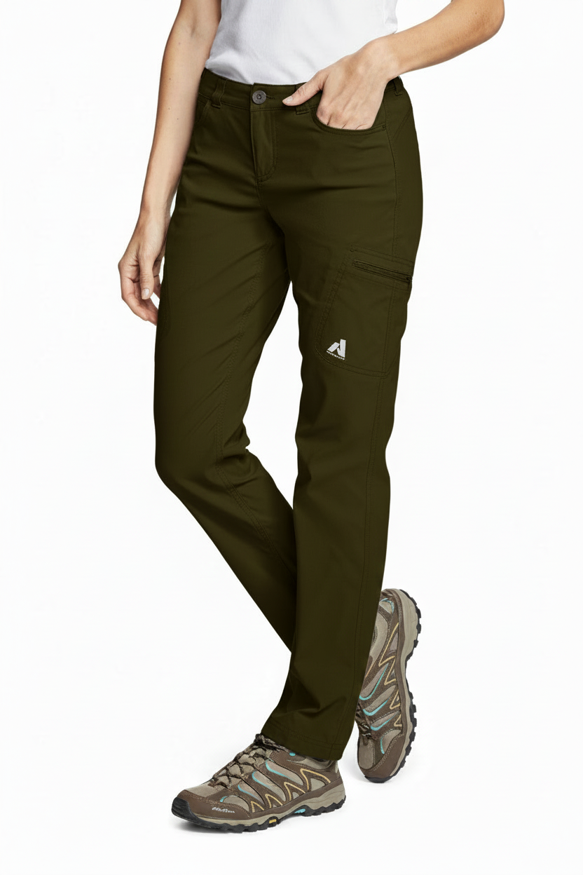 Eddie Bauer Guide Pro Pants - Dark Yellow Army Green
