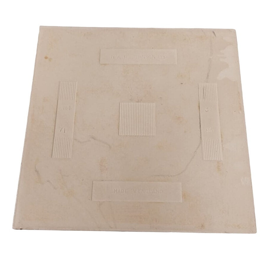 Vintage 1975 Outstanding Athlete Ceramic Award Tile from Los Altos CA Rec Dept
