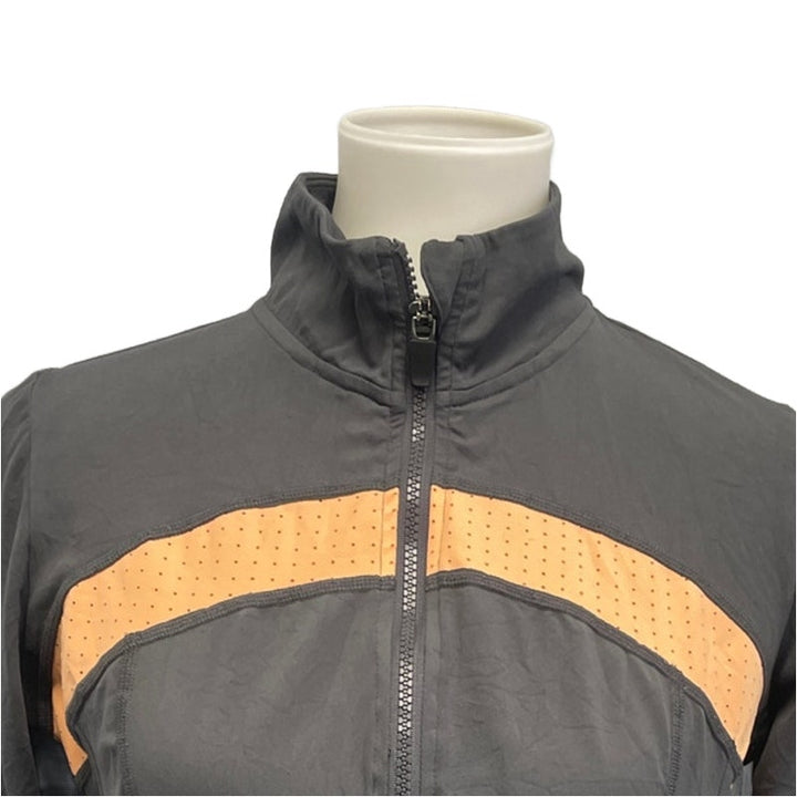 Xersion Womens Medium Quick-Dri Fuull Zip Long Sleeve Athletic Jacket w Pockets